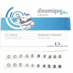 Brackets autoligado metalico dinamique m- dentarum