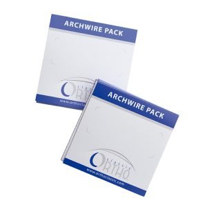 Alambre redondo / cuadroro / rectangular- acero x10 und- ortho classic