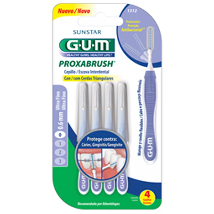 Cepillos interdentales x6 und - gum - Imagen 2