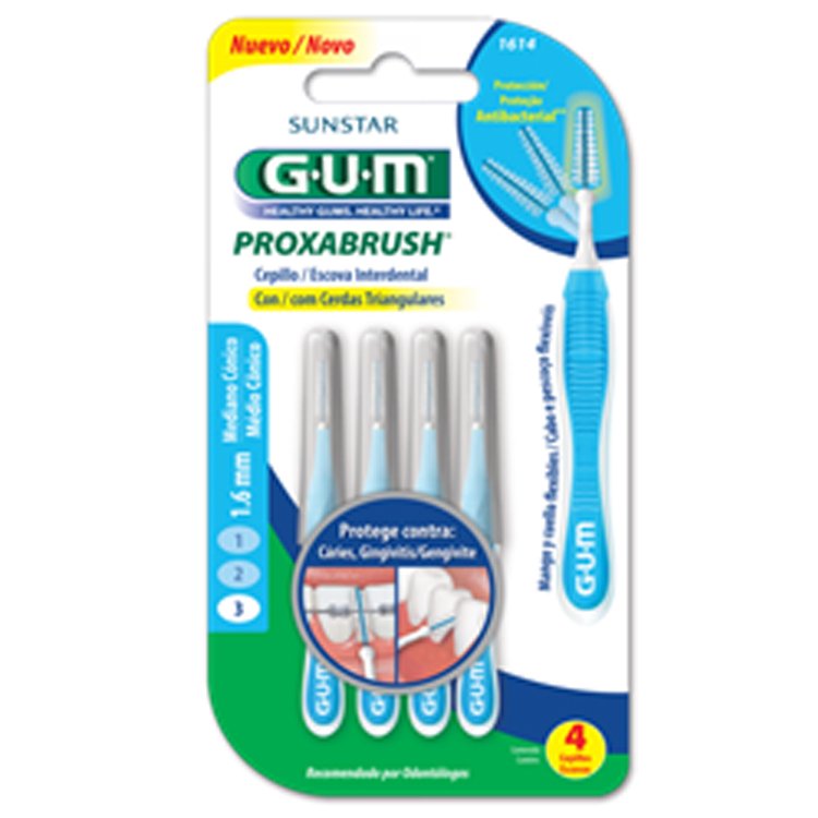 Cepillos interdentales x6 und - gum - Imagen 5