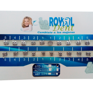 Brackets standar 0.22 - royal dent
