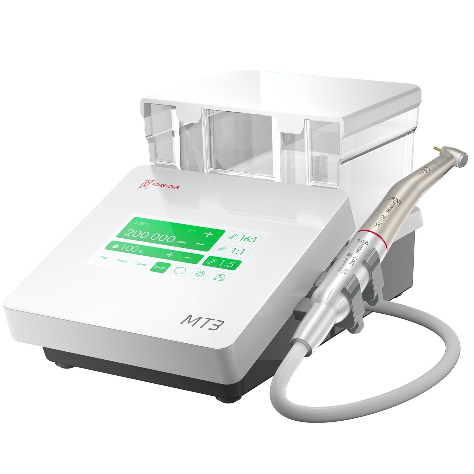 Motor Eléctrico MT2 con Tanque Woodpecker Casa Dental Eduardo Daza