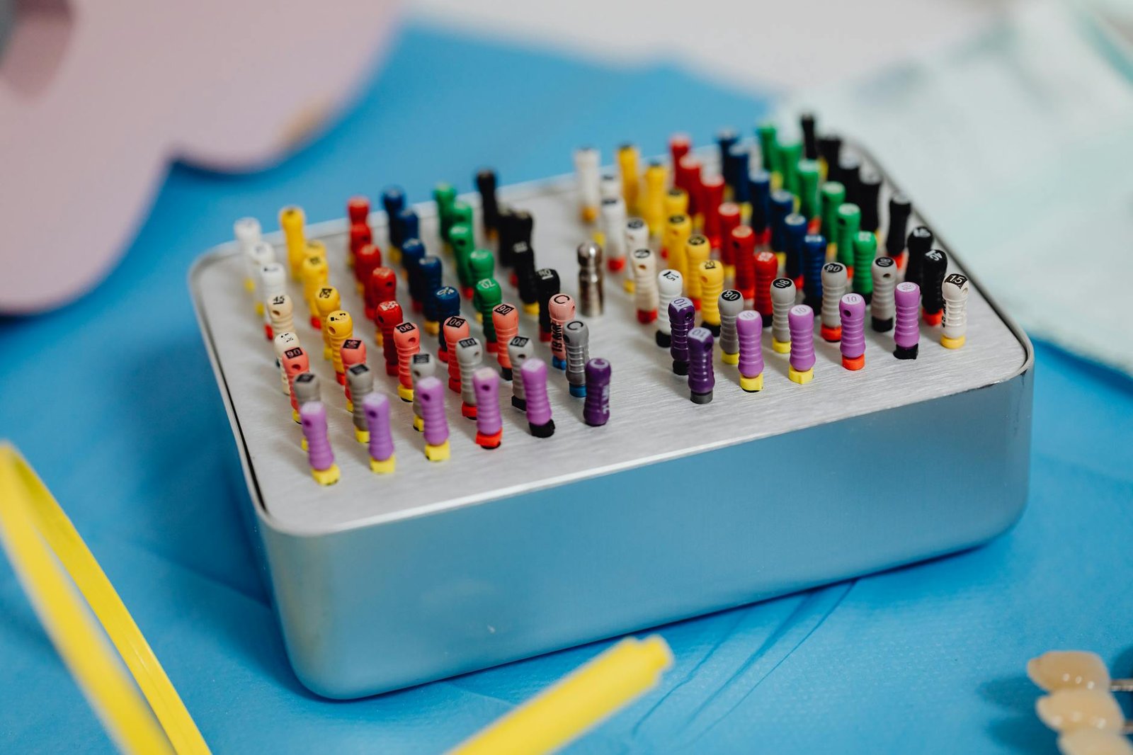 close up of medical samples